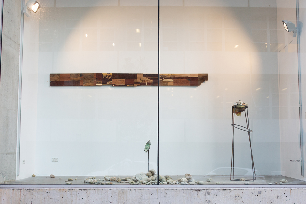 Installation view in Front Box